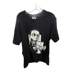 deKryptic The Boondocks Say Hello To My Little Friend Black Shirt 2XL Streetwear